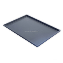 1/2 Gray ABS plastic atlas serving tray